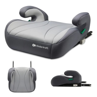 INALTATOR AUTO KINDERKRAFT BOOST, I-SIZE 135-150 CM, GREY - Img 2