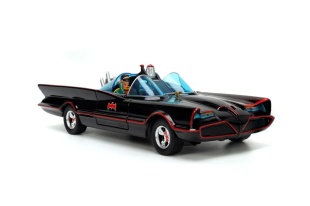 JADA BATMAN SET MASINUTA METALICA BATMOBILE 1:24 SI 4 FIGURINE - Img 4