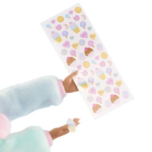 L.O.L. SURPRISE! OMG SWEET NAILS CANDYLICIOUS SPRINKLES SHOP SET PAPUSA CU ACCESORII - Img 5
