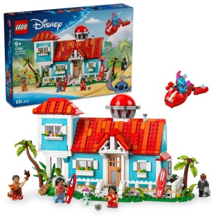 LEGO DISNEY CASA DE PE PLAJA A LUI LILO SI STITCH 43268 - Img 9