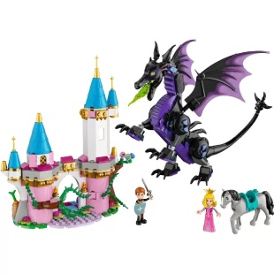 LEGO DISNEY PRINCESS MALEFICENT SUB FORMA DE DRAGON 43240 - Img 2