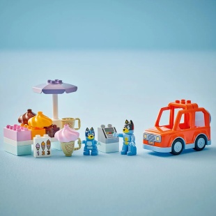 LEGO DUPLO VIZITA CU BLUE LA FURGONETA DE INGHETATA 10458 - Img 2