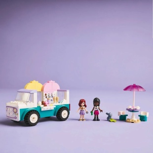 LEGO FRIENDS FURGONETA DE INGHETATA IN ORASUL HEARTLAKE 42644 - Img 5