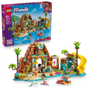 LEGO FRIENDS STATIUNE DE PE LITORAL PENTRU VACANTA CU FAMILIA 42673 - Img 9