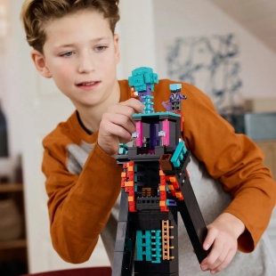 LEGO MINECRAFT TURNUL ENDERMAN 21279 - Img 6
