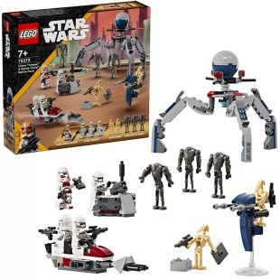 LEGO STAR WARS PACHET DE LUPTA CLONE TROOPER SI DROID DE LUPTA 75372 - Img 5