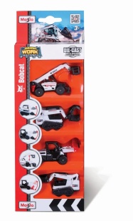 MAISTO SET 4 UTILAJE BOBCAT