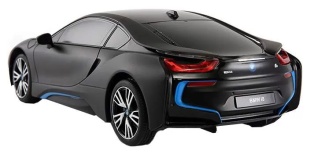 MASINA CU TELECOMANDA BMW i8 NEGRU CU SCARA 1 LA 18 - Img 6