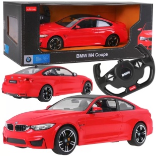 MASINA CU TELECOMANDA BMW M4 ROSU CU SCARA 1 LA 14 - Img 6