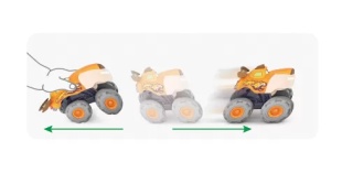 MASINUTA BEBE MONSTER TRUCK LEOPARDUL INFURIAT - Img 3