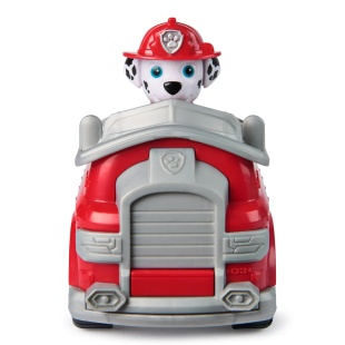 PATRULA CATELUSILOR SET VEHICUL DE BAZA MASINA DE POMPIERI SI FIGURINA MARSHALL - Img 5