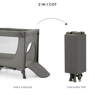 PATUT TRAVEL KINDERKRAFT JOY2, FARA ACCESORII, DARK GREY - Img 2
