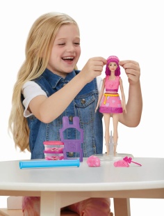 PLAY DOH BARBIE SET PLASTELINA INIMIOARE SI PAR - Img 4