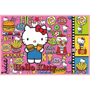 PUZZLE TREFL 2X200 HELLO KITTY SI PRIETENII - Img 3