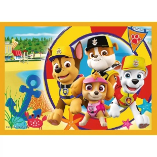 PUZZLE TREFL 4IN1 PATRULA CATELUSILOR - SARBATORILE - Img 2