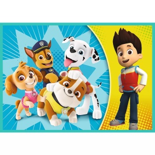 PUZZLE TREFL 4IN1 PATRULA CATELUSILOR - Img 2