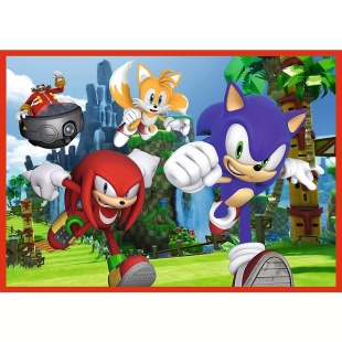 PUZZLE TREFL 4IN1 SONIC AVENTURILE LUI SONIC - Img 2