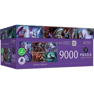 PUZZLE TREFL UFT 9000 ANNE STOKES COLLECTIONS CREATURI FANTASTICE - Img 2