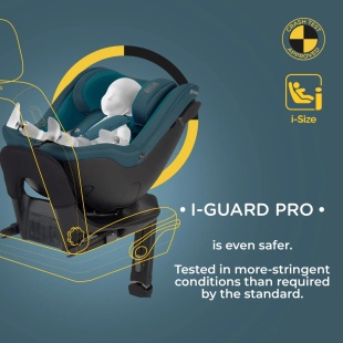 SCAUN AUTO KINDERKRAFT I-GUARD PRO I-SIZE 61-105 CM, HARBOR BLUE - Img 9