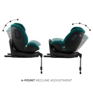 SCAUN AUTO KINDERKRAFT XRIDER 2 I-SIZE 40-150 CM GREEN - Img 12