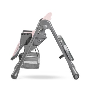 SCAUN DE MASA KINDERKRAFT TASTEE, PLIABIL, ROSE - Img 4