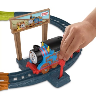 THOMAS SET DE JOACA CU LOCOMOTIVA MUDDY MOTORIZATA SI ACCESORII - Img 3