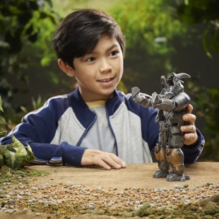 TRANSFORMERS 7 SMASH CHANGERS FIGURINA RHINOX 23CM - Img 3