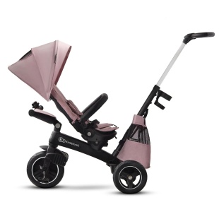 TRICICLETA KINDERKRAFT EASYTWIST, MAUVELOUS PINK - Img 10