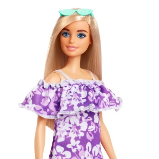 BARBIE TRAVEL PAPUSABARBIE ANIVERSARE 50 DE ANI MALIBU BLONDA - Img 5