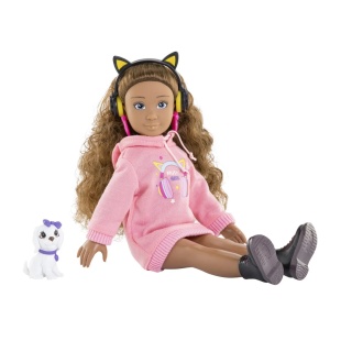 COROLLE SET MUZICA SI MODA PAPUSA MELODY 28CM - Img 6
