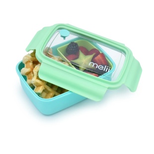 CUTIE PRANZ BENTO 880ML CUTIE DETASABILA MELII BLUE MINT LIME - Img 2