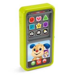 FISHER PRICE LAUGH&LEARN 2IN1 SMARTPHONE IN LIMBA ROMANA - Img 2