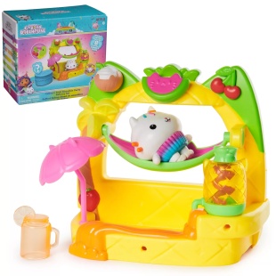GABBYS DOLLHOUSE SET BALCON PENTRU PETRECEREA CU SMOOTHIE A LUI CAKEY - Img 8