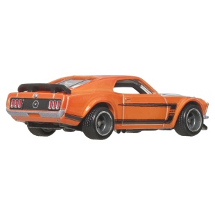 HOT WHEELS PREMIUM BOULEVARD MASINUTA METALICA FORD MUSTANG BOSS 302 69 SCARA 1:64 - Img 6