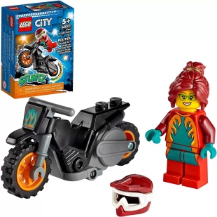 LEGO CITY MOTOCICLETA DE CASCADORIE PENTRU POMPIERI 60311