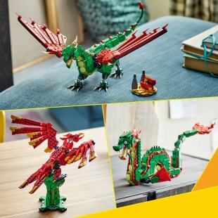 LEGO CREATOR DRAGON MEDIEVAL 31161 - Img 7