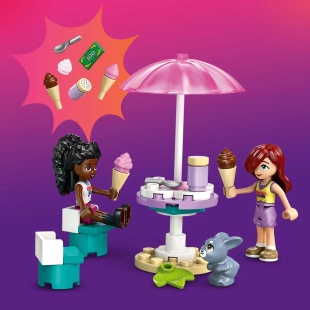 LEGO FRIENDS FURGONETA DE INGHETATA IN ORASUL HEARTLAKE 42644 - Img 6