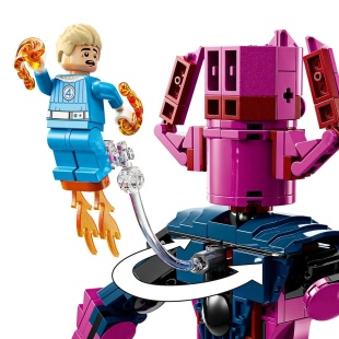 LEGO SUPER HEROES FIGURINA DE CONSTRUCIE CEI 4 FANTASTICI VS GALACTUS 76316 - Img 6