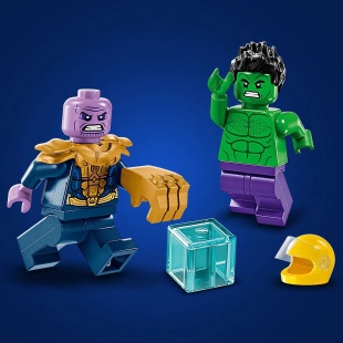 LEGO SUPER HEROES HULK IN VEHICUL DE TEREN CONTRA LUI THANOS 76312 - Img 5
