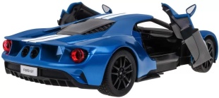 MASINA CU TELECOMANDA FORD GT ALBASTRU CU SCARA 1 LA 14 - Img 4