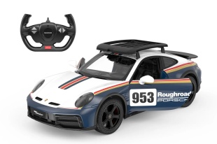MASINA CU TELECOMANDA PORSCHE 911 DAKAR SCARA 1 LA 14 - Img 2