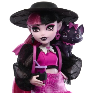 MONSTER HIGH PAPUSA DRACULAURA SI ANIMALUTUL COUNT FABULOUS - Img 4