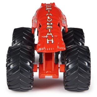 MONSTER JAM MASINUTA METALICA CRUSHSTATION SCARA 1 LA 64 - Img 6