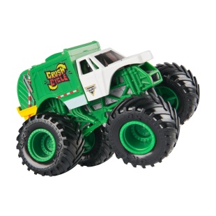 MONSTER JAM ON THE JOB MASINUTA METALICA CRUSH CYCLE SCARA 1 LA 64 - Img 5