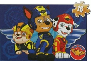 PATRULA CATELUSILOR PUZZLE 4IN1 DIN LEMN - Img 3