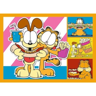 PUZZLE 4IN1 LUI GARFIELD II PLACE LASAGNA - Img 4