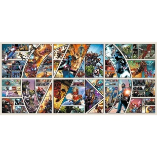 PUZZLE TREFL UFT 9000 MARVEL AVENGERS PRIN UNIVERSUL COMIC - Img 3