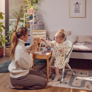 SCAUN DE MASA KINDERKRAFT DINNLY, GREY - Img 12