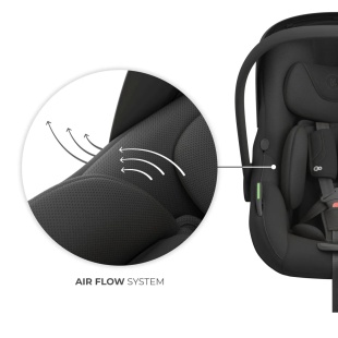 SCOICA AUTO KINDERKRAFT I-LITE CU BAZA ENDURA SAFE FX BLACK - Img 8