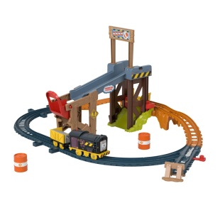 THOMAS SET DE CONSTRUCTIE RIDICA SI INCARCA MARFA CU DIESEL - Img 7